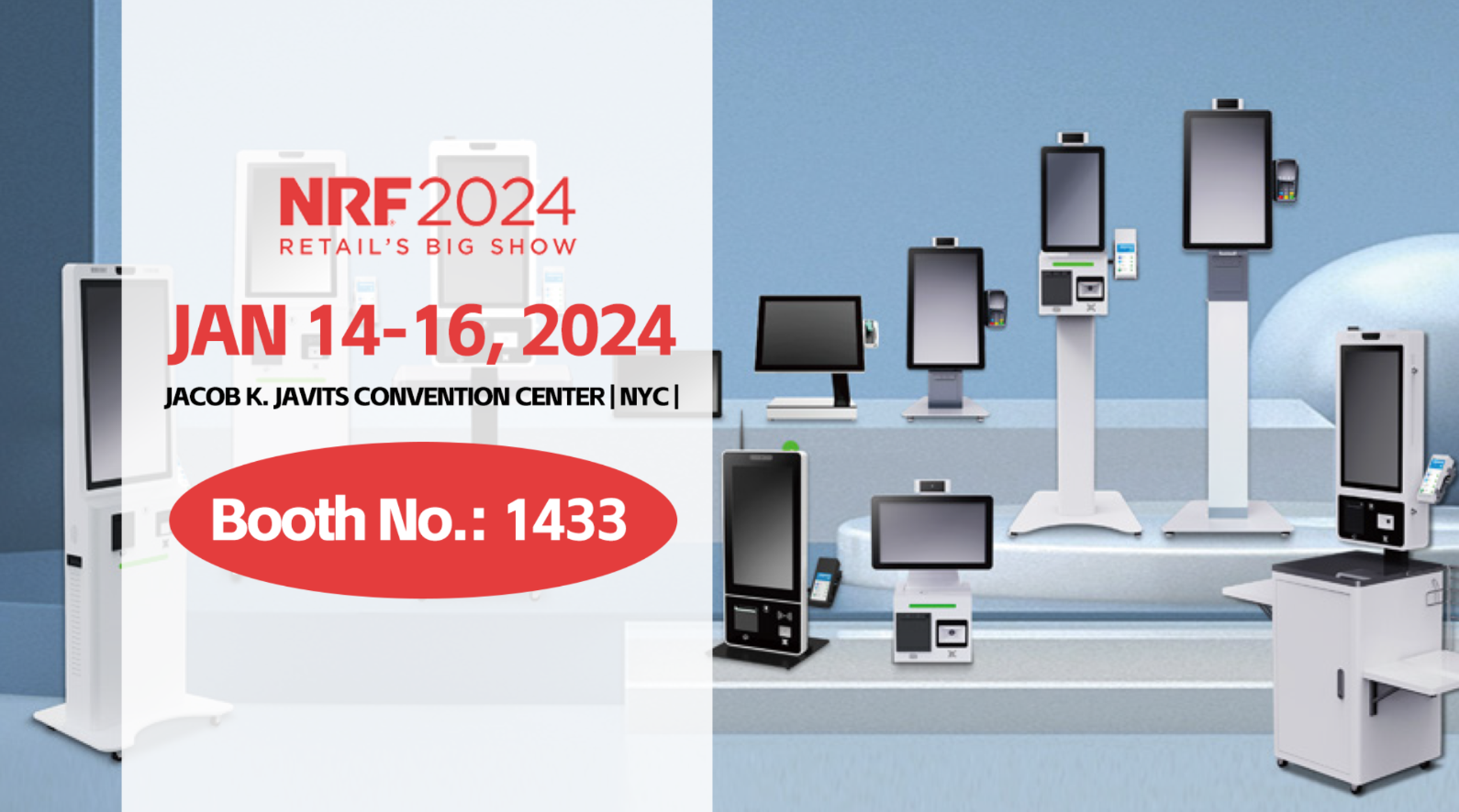 Sui-Yi retegit Secans-Edge Self Service Kiosks at NRF MMXXIV Retail's Big Show